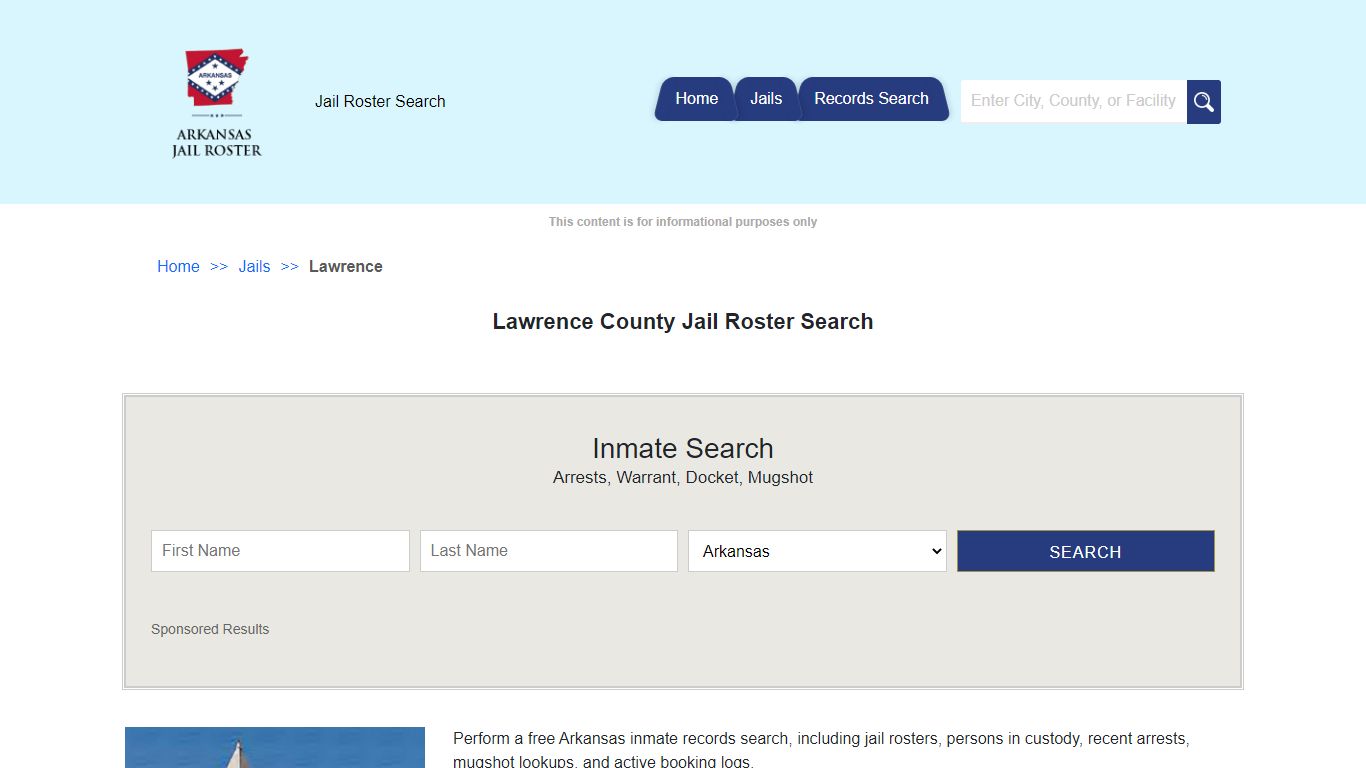 Lawrence County Jail Roster Search